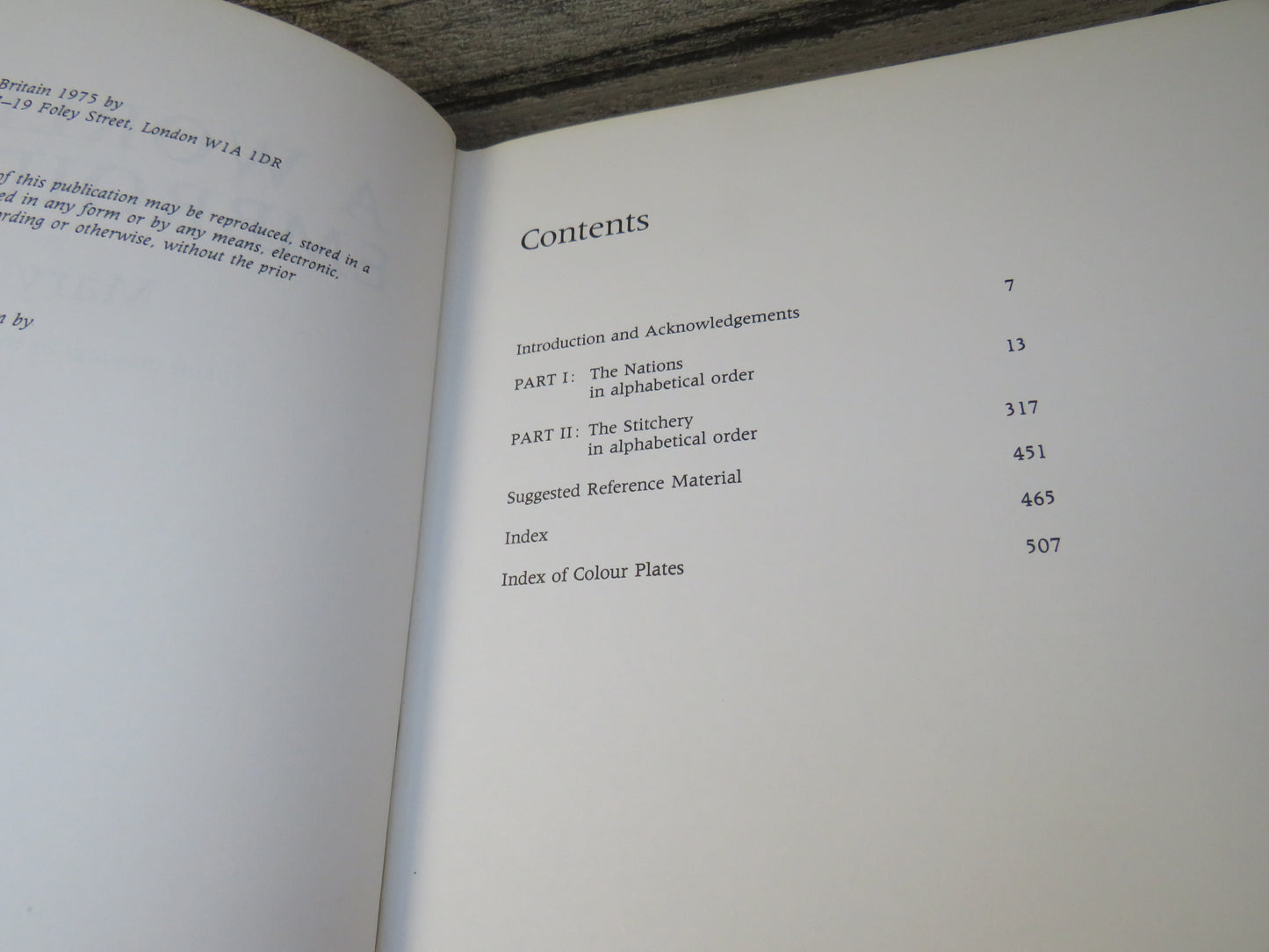 A World of Embroidery by Mary Gostelow, 1975