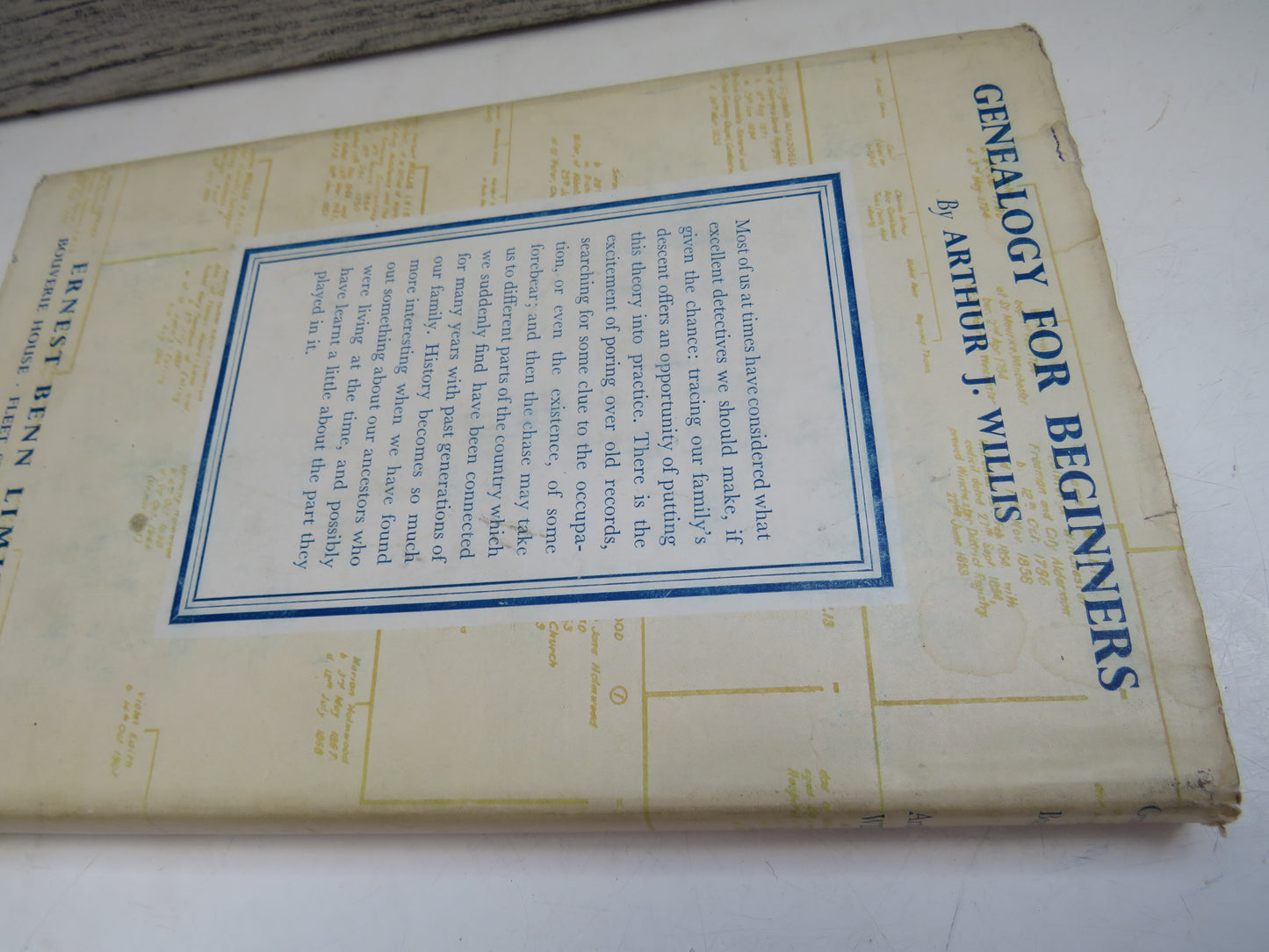 Genealogy For Beginners By Arthur J. Willis 1955
