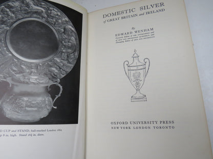 Domestic Silver of Great Britain and Ireland By Edward Wenham 1935 Antique Book book image 2