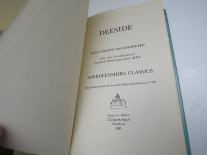 Deeside By Alex Inkson McConnochie 1985, Vintage Book book image 4