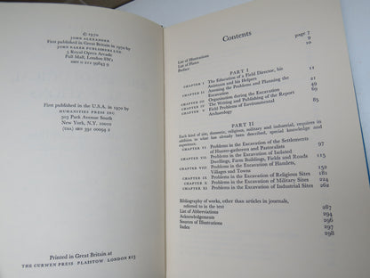The Directing of Archaeological Excavations By John Alexander 1970 Vintage Book book image 4