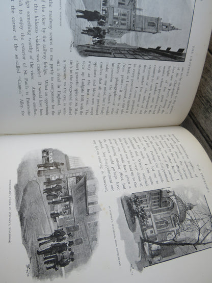 London City, It's History-Streets- Traffic- Buildings- People by W. J. Loftie, 1891 book image 6