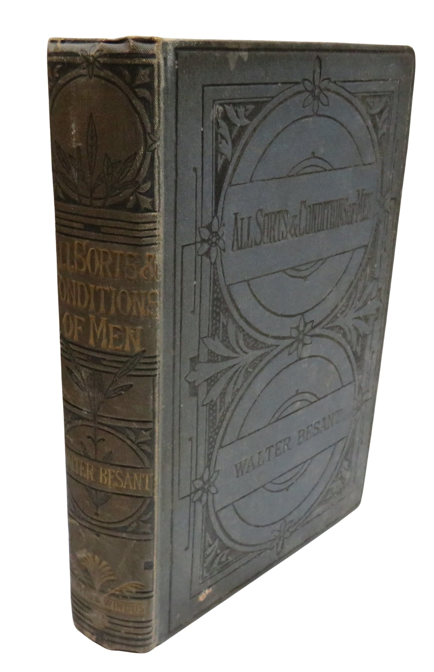 All Sorts and Conditions Of Men An Impossible Story By Walter Besant 1888 Antique Victorian Book