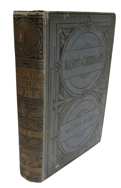 All Sorts and Conditions Of Men An Impossible Story By Walter Besant 1888 Antique Victorian Book book front cover