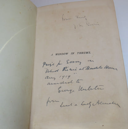 A Window in Thrums by J.M. Barrie, 1902 book image 3