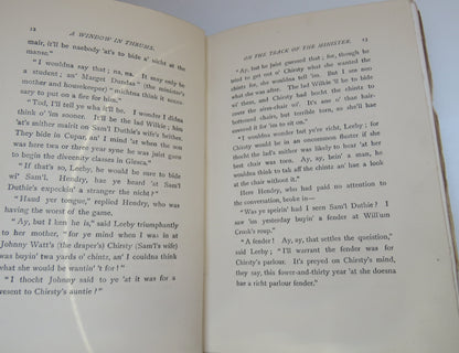 A Window in Thrums by J.M. Barrie, 1902 book image 5