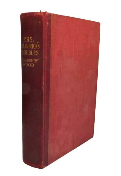 Mrs Halliburton's Troubles by Mrs. Henry Wood book front cover