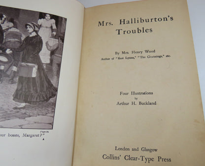 Mrs Halliburton's Troubles by Mrs. Henry Wood book image 4