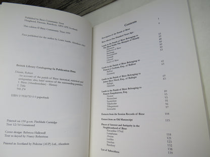 An Account of The Parish of Birse Historical, Statistical & Antiquarian; Also Brief Notices of the S book image 5