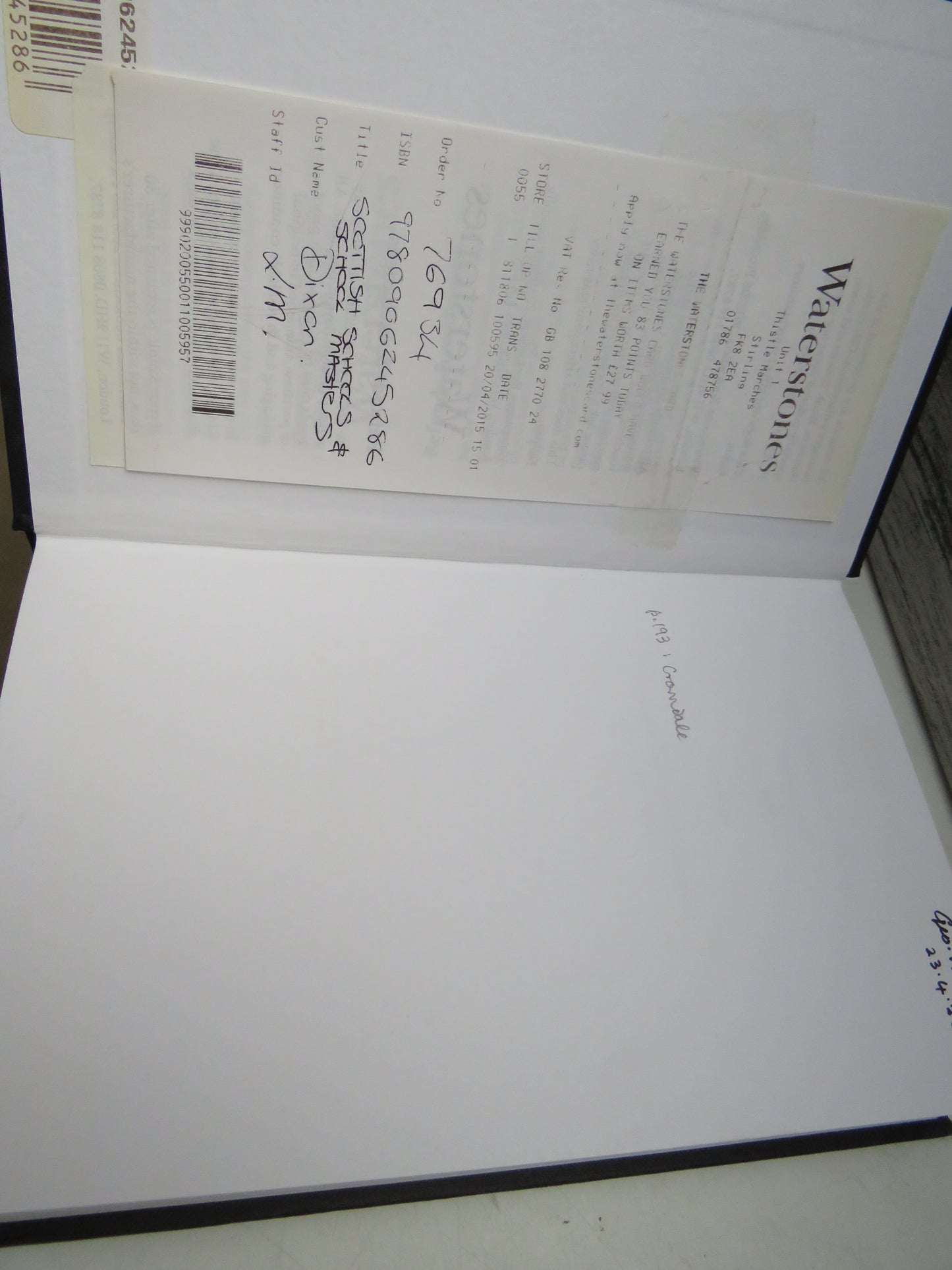 Scottish Schools and Schoolmasters 1560-1633 By John Durkan 2006