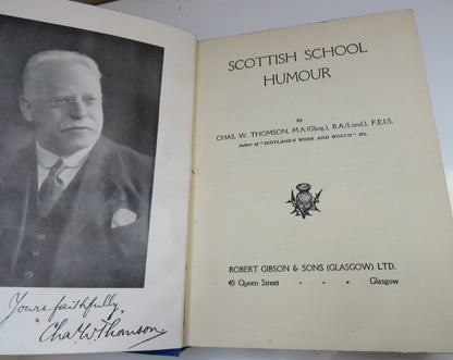 Scottish School Humour by Chas. W. Thomson book image 4