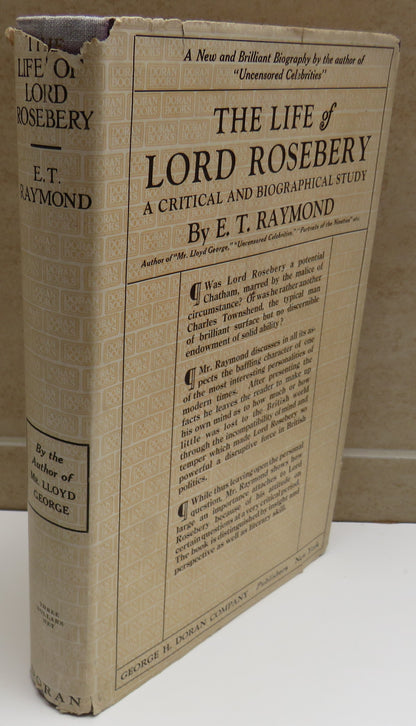 The Life of Lord Rosebery By E.T. Raymond 1923 book image 2