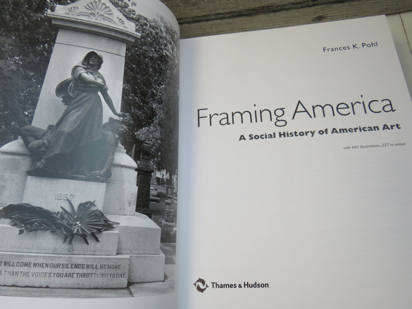 Framing America, A Social History of American Art by Frances K. Pohl, 2002