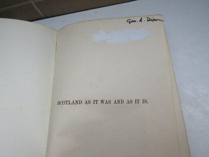 Scotland As It Was and As It Is By The Duke of Argyll 1887 book image 4