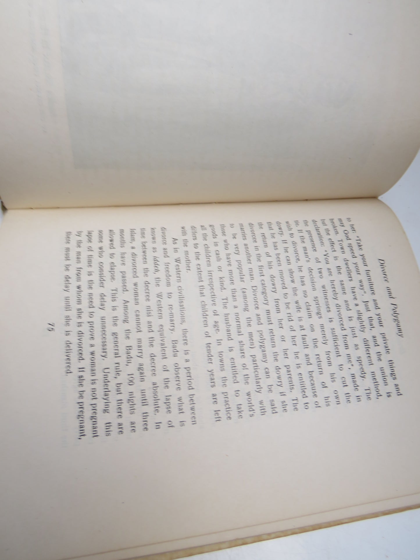 Bedouin Love Law and Legend Dealing Exclusively With Badu of Beersheba A Version In English of the Book In Arabic Written By Aref El-Aref 1944 Antique Book