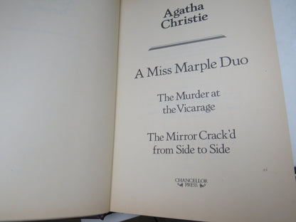 A Miss Marple Due The Murder At The Vicarage, The Mirror Crack'd From Side To Side by Agatha Christi book image 3