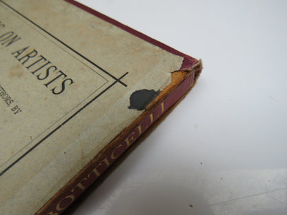 Monographs On Artists Botticelli By Ernst Steinmann Translated by Campbell Dodgson 1901 book image 4