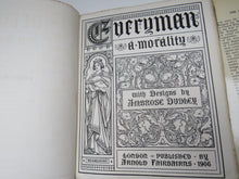 Load image into Gallery viewer, Everyman a Morality With Designs By Ambrose Dudley 1906 Antique Book
