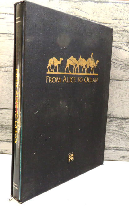 From Alice to Ocean, Alone Across the Outback, 1992 book front cover