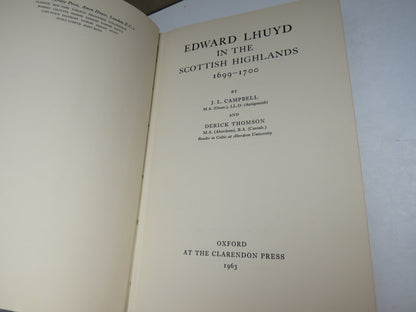 Edward Lhuyd In The Scottish Highlands 1699-1700 By J.L. Campbell 1963 book image 4