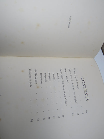 East of Suez Being A Selection of Eastern Verses From The Poetical Works of Rudyard Kipling 1931 book image 4