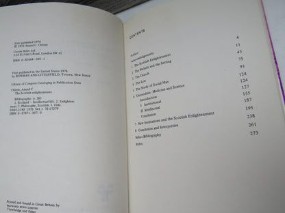The Scottish Enlightenment A Social History By Anand C. Chitnis 1976 book image 5