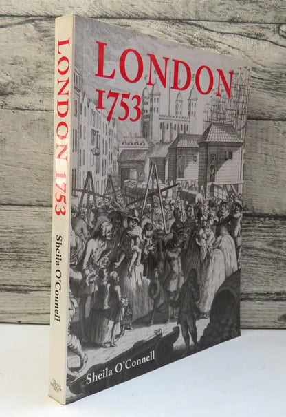 London 1753 by Sheila O'Connell, 2003 book front cover