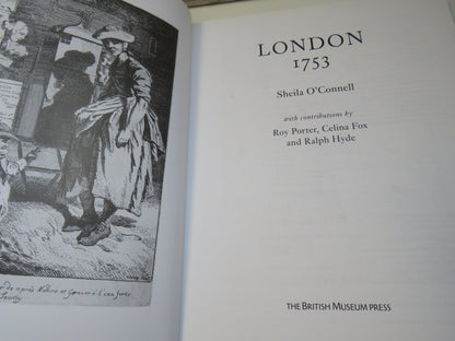 London 1753 by Sheila O'Connell, 2003 book image 3
