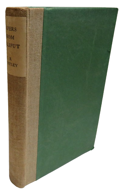 Papers From Lilliput By J.B Priestley 1922 book front cover