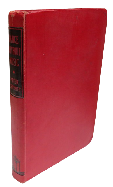 Dance Without Music By Peter Cheyney 1948 book front cover