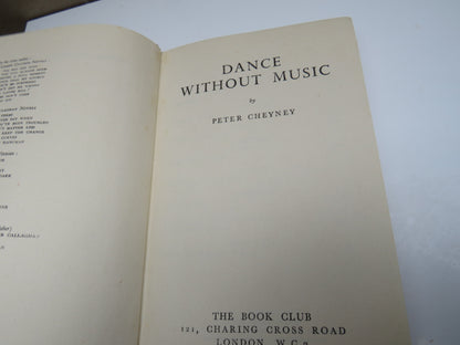 Dance Without Music By Peter Cheyney 1948 book image 4