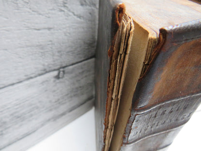 Historical 19thC Scottish Book With Gun Shot A Dictionary of The Gaelic Language In Two Parts 1833 I book image 3