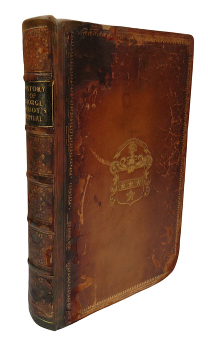 History of George Heriots Hospital With A Memoir of the Founder Together With An Account Of The Heri book front cover