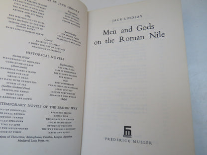 Men and Gods On The Roman Nile By Jack Lindsay 1968 1st Edition Book book image 4