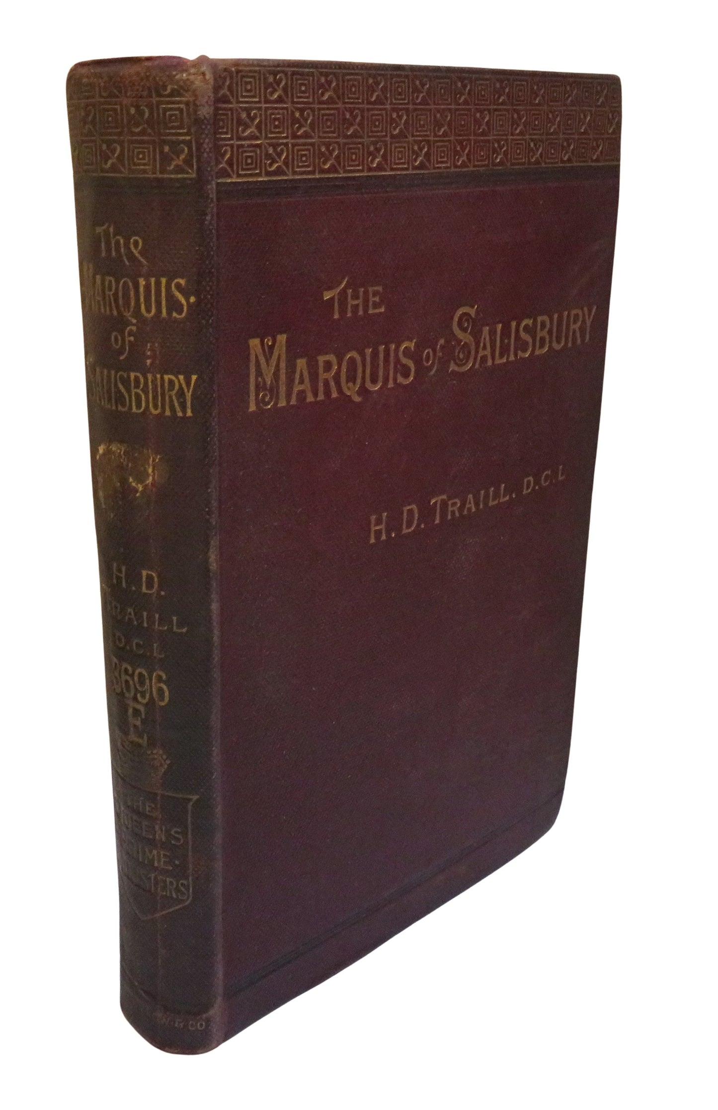The Marquis of Salisbury By H.D. Traill 1891 Victorian Book