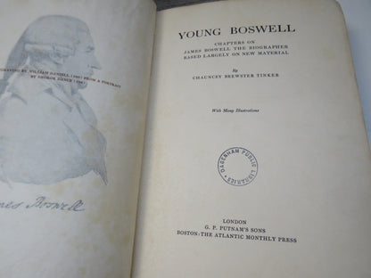 Young Boswell, Chapters on James Boswell the Biograph based largely on new material by Chauncey Brew book image 4