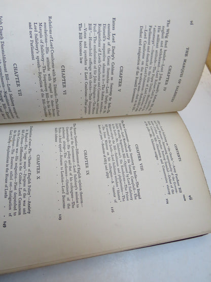 The Marquis of Salisbury By H.D. Traill 1891 Victorian Book book image 5