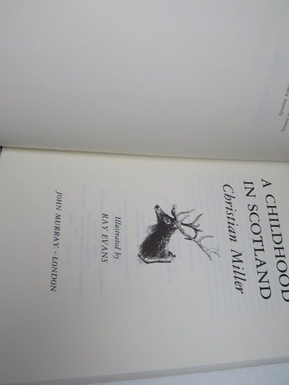 A Childhood In Scotland By Christian Miller 1982 Author Signed book image 4