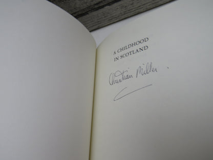 A Childhood In Scotland By Christian Miller 1982 Author Signed book image 5