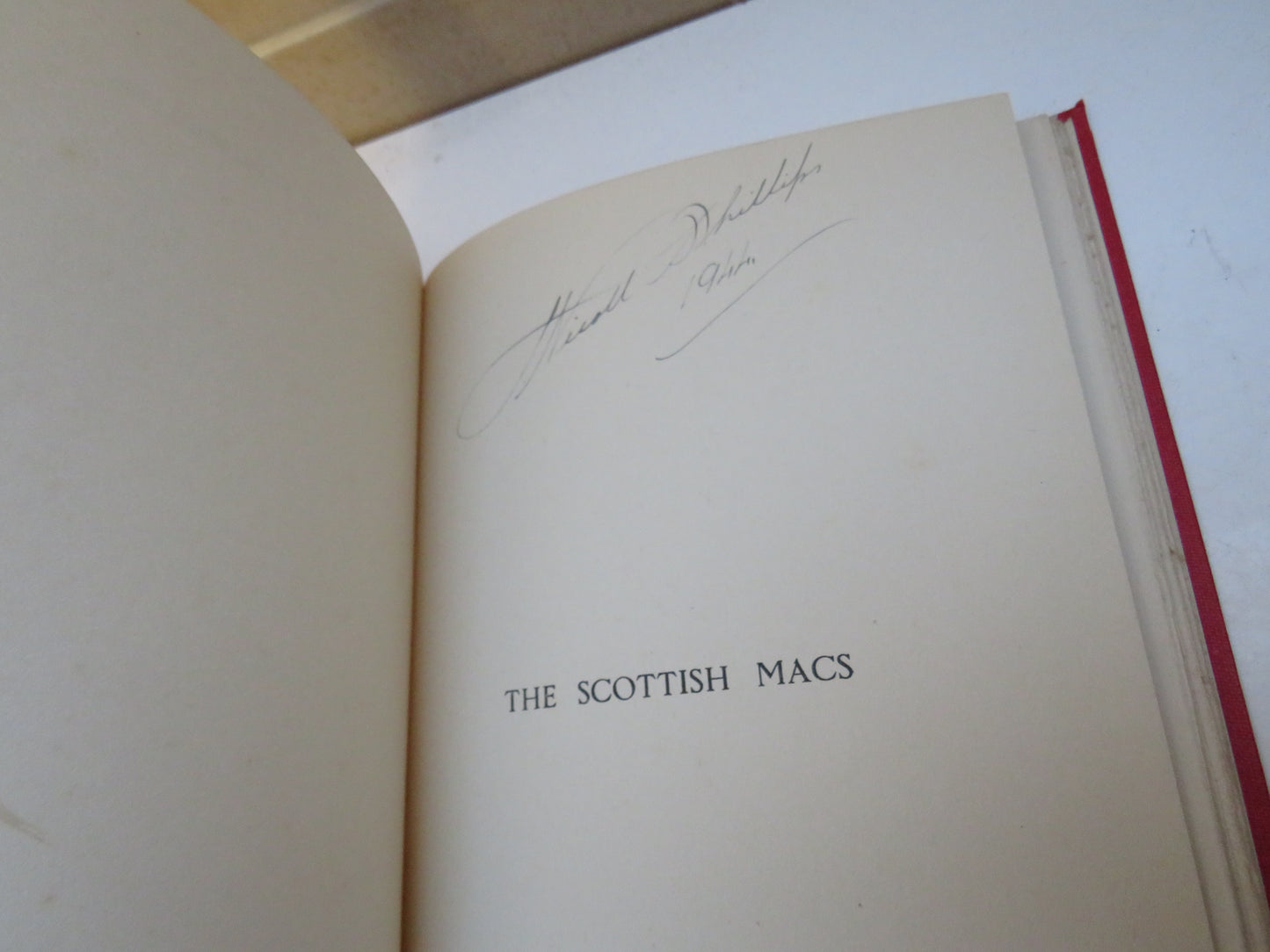 The Scottish Macs Their Derivation and Origin By James B. Johnston 1922