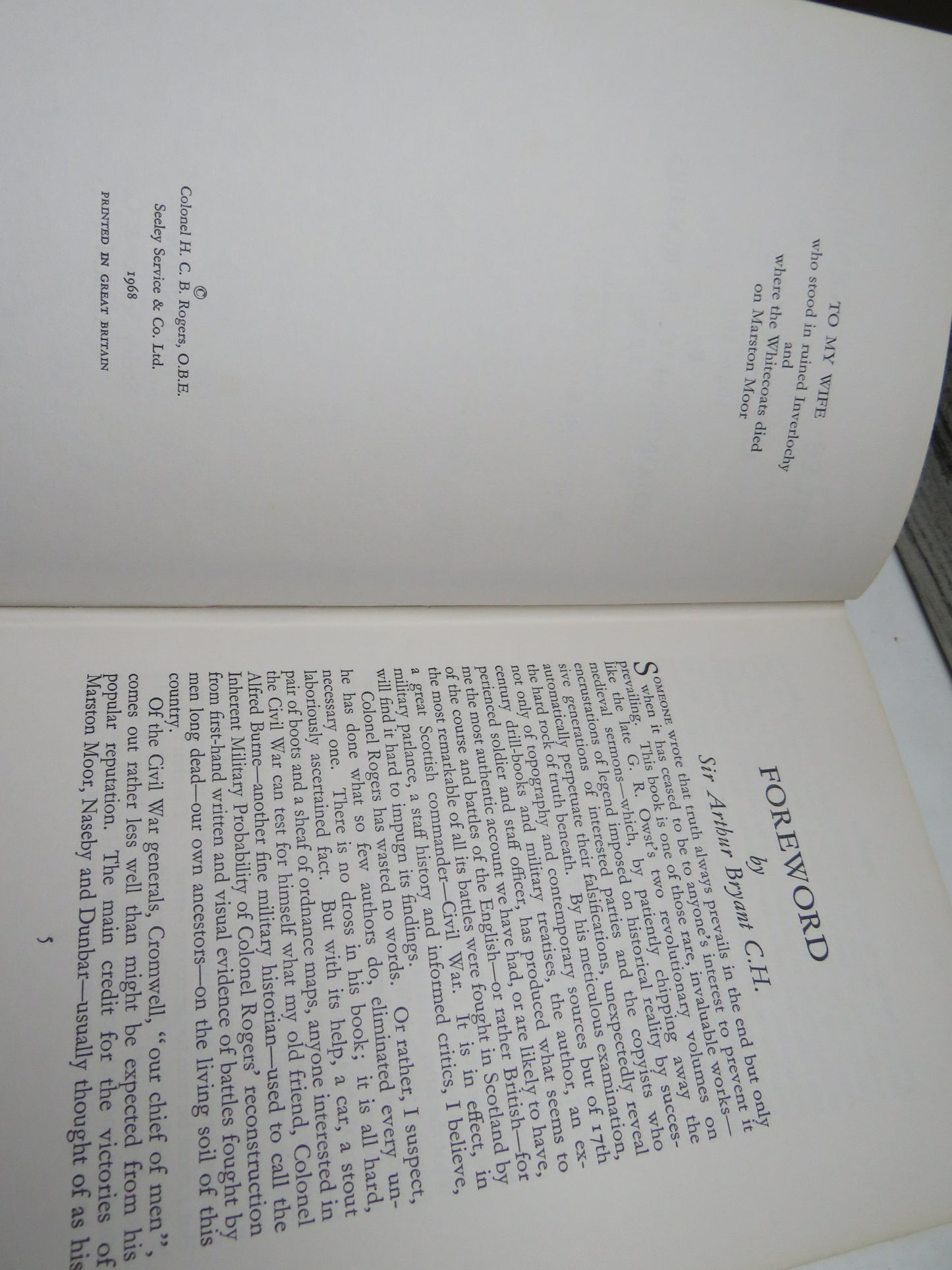 Battles and Generals Of The Civil Wars 1642-1651 By Colonel H.C. B. Rogers 1968