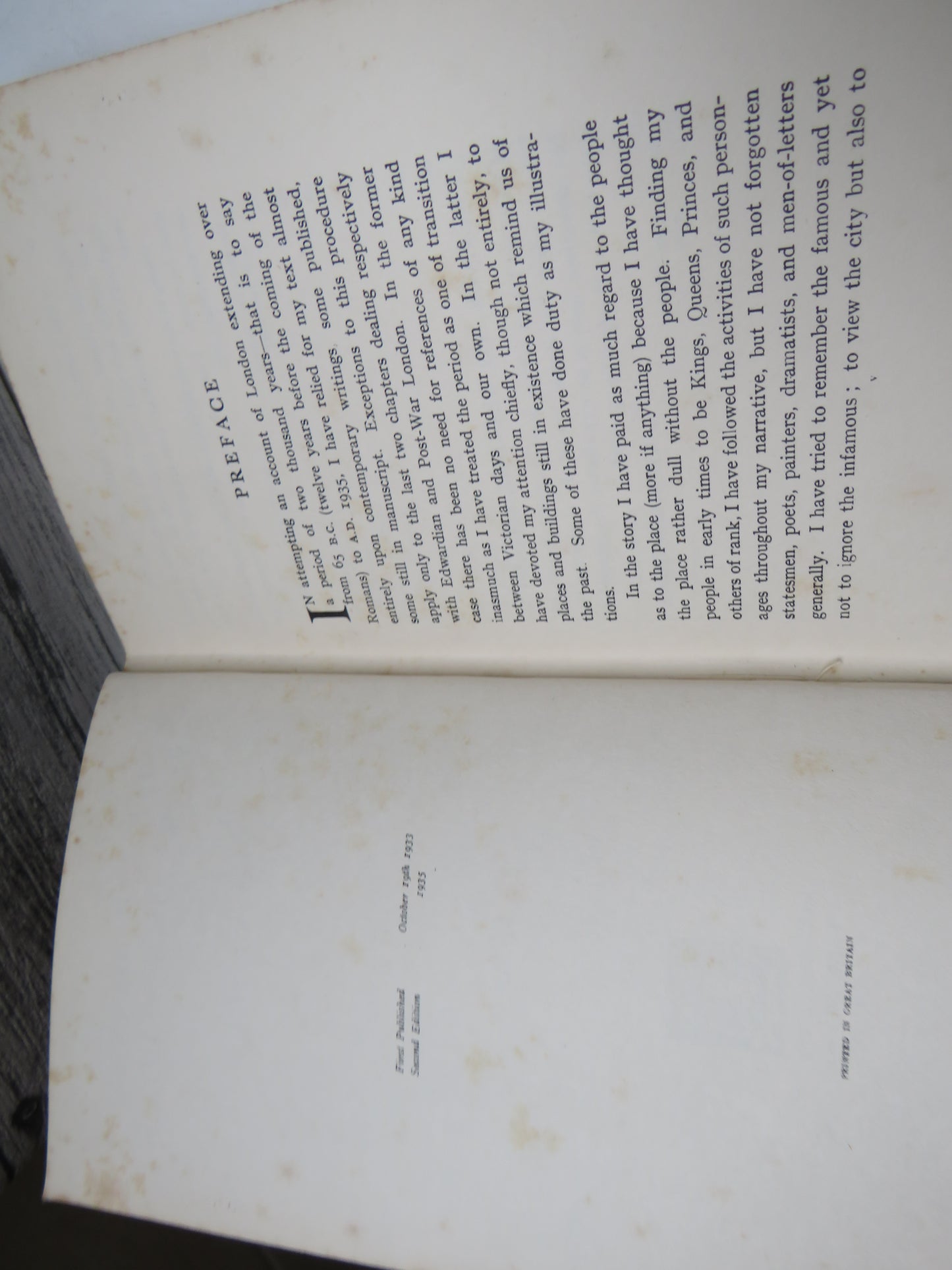 Two Thousand Years of London By C. Whitaker-Wilson 1935