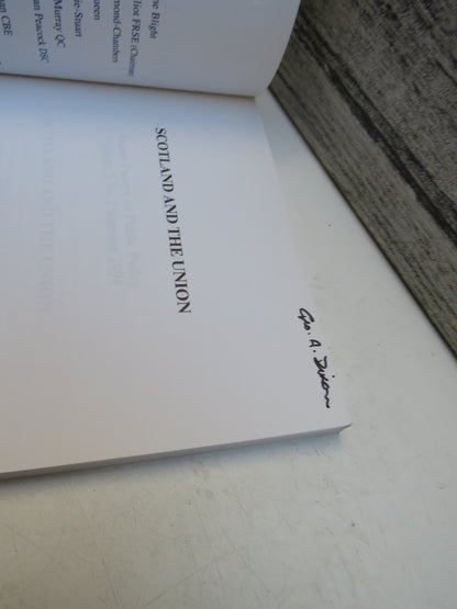 Hume Papers On Public Policy Volume 2 No 2 Summer 1994 Scotland and The Union