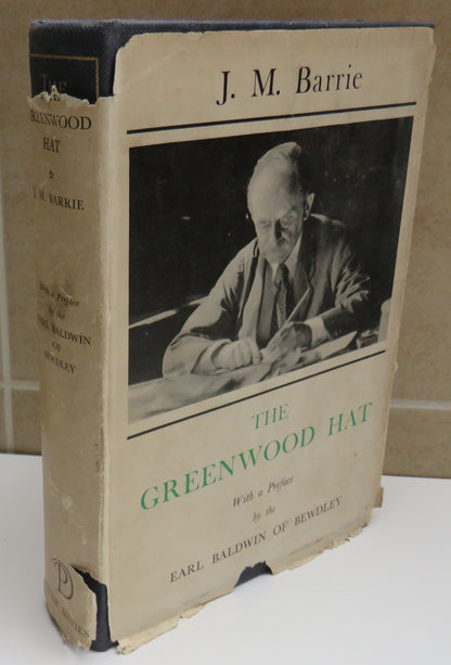 The Greenwood Hat Being A Memoir of James Anon 1885-1887 By J.M. Barrie 1937 book image 2