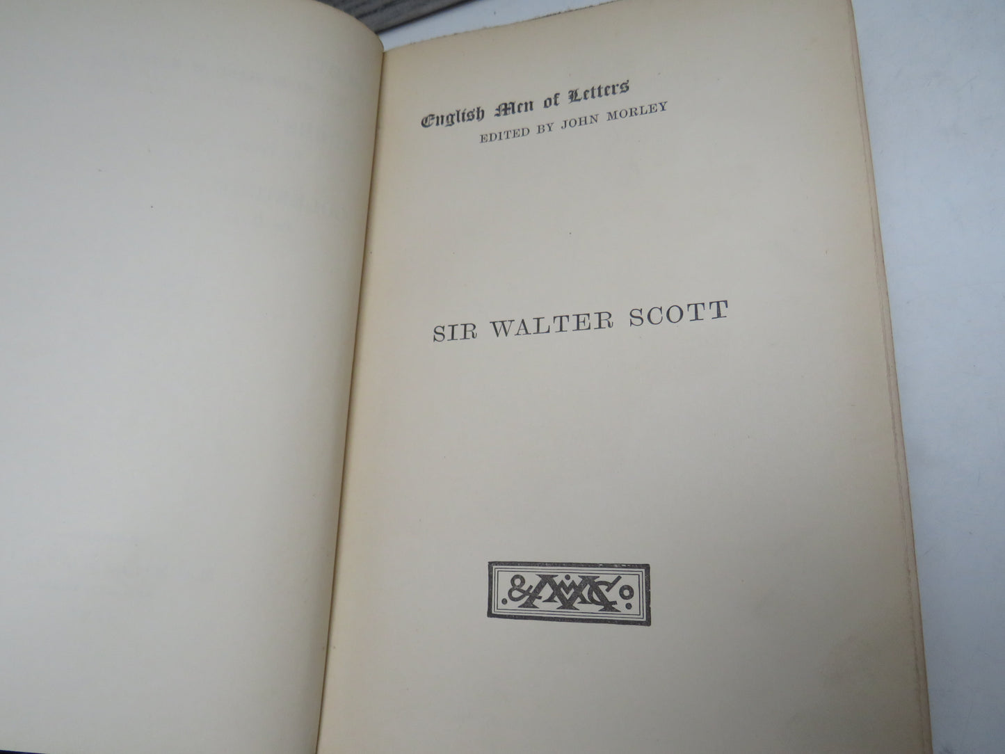 Sir Walter Scott By Richard H. Hutton 1895
