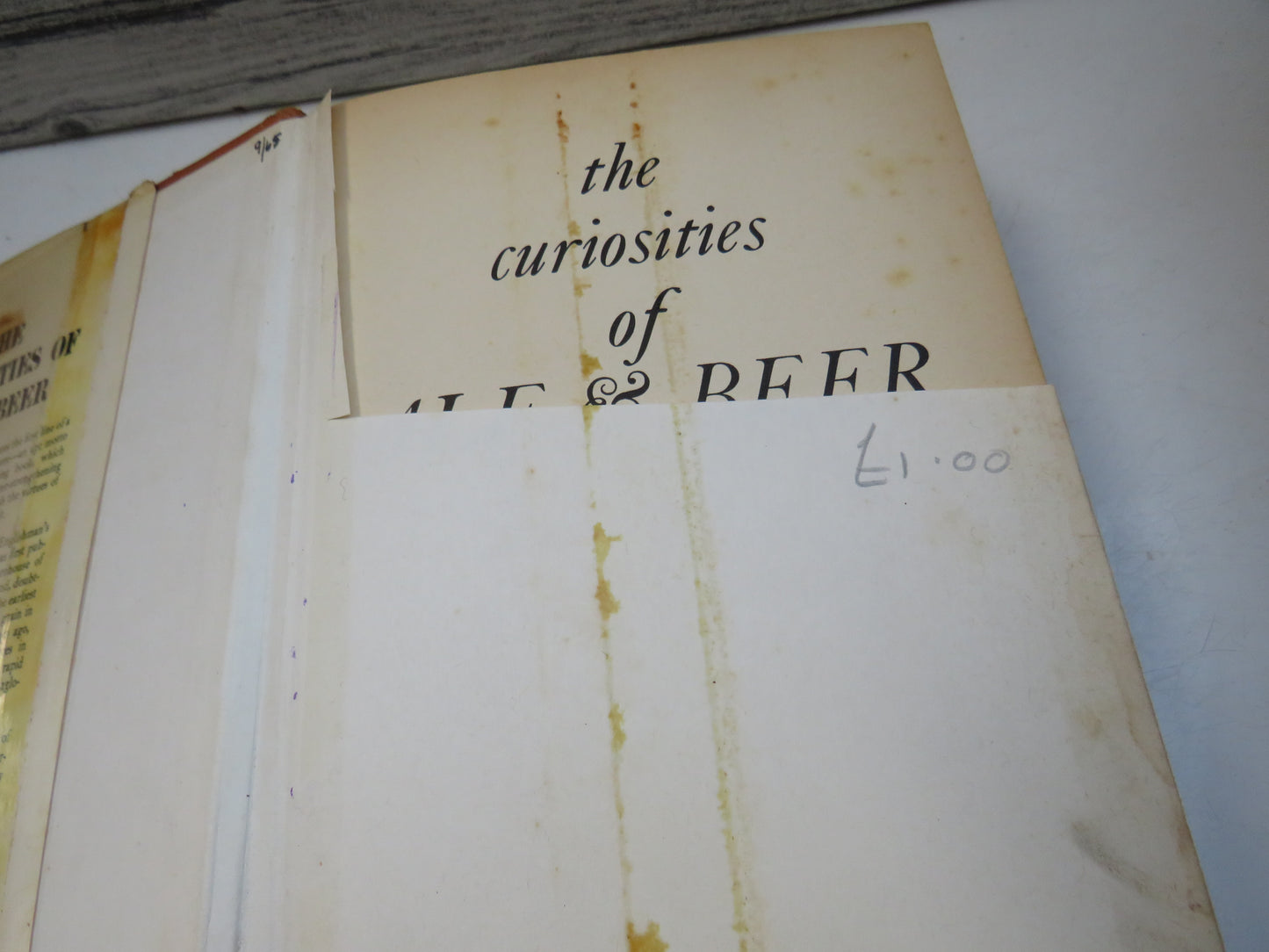 The Curiosities of Ale & Beer, An Entertaining History by John Bickerdyke, 1965