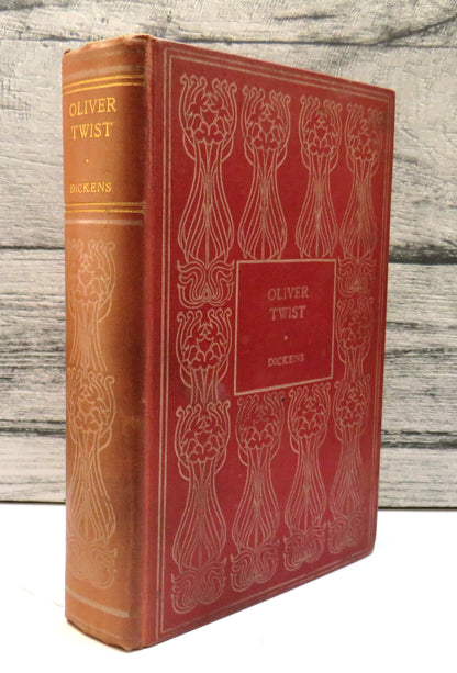 The Adventures of Oliver Twist by Charles Dickens, 1903 book front cover