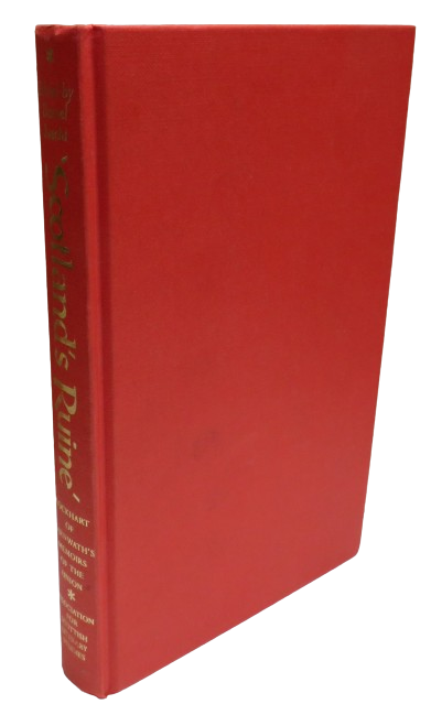 "Scotland's Ruine" Lockhart of Carnwath's Memoirs of the Union 1995 book front cover