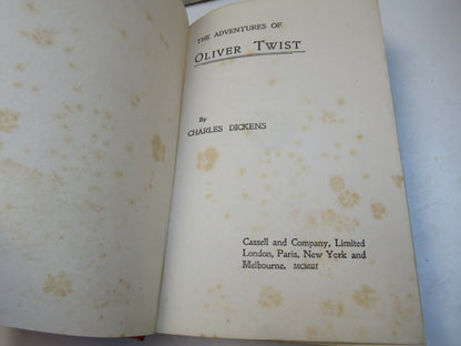 The Adventures of Oliver Twist by Charles Dickens, 1903 book image 4