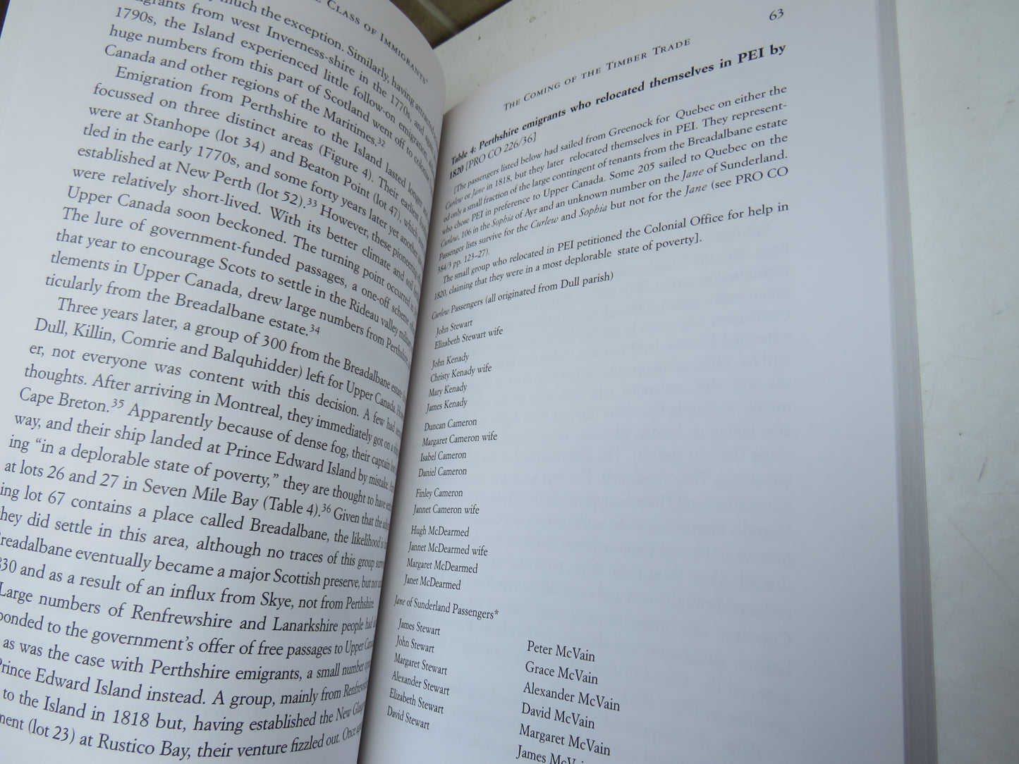 "A Very Fine Class of Immigrants" Prince Edward Island's Scottish Pioneers 1770-1850 By Lucille H. Campey 2001